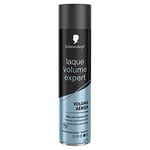 Schwarzkopf - Laque Cheveux - Volume Expert - Volume Aérien - Effet Anti-Cheveux Plats - Formule à la Vitamine B5 - Fixation Très Forte - Tenue 48H - S’élimine au Brossage - 400 ml