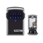 Master Lock Boite a clef connectée bluetooth, Fixation Murale, Extérieur, Fonctionne avec votre Smartphone, 12.7 x 8.3 x 5.9 cm, Noir