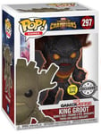 Marvel Tournoi Des Champions Pop! Games Vinyl Figurine King Groot Gitd 9 Cm