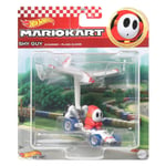 Hot Wheels Mario Kart Glider - Voiture en métal 1/64 - Figures Shy Guy PRE ORDER