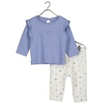 BLUE SEVEN Baby set skjorta + byxor mid blue