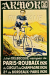 ARMOR VéLO/CYCLES Rklf - POSTER HQ 40x60cm d'une AFFICHE VINTAGE