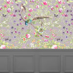 Rapunzel Floral Wide-Width Wallpaper By the Metre