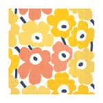 Marimekko Mini Unikko lautasliinat 20 kpl Yellow