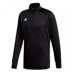 Adidas Men Condivo 18 Training Top 2 Shirts - Black/White, Small