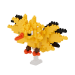 NANOBLOCK NBPM.046 - ZAPDOS - POKEMON MINI SERIES 240 Pieces - NEW