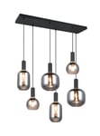 Trio Lighting - Diva - Taklampa - Svart