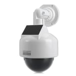 Simulation Security Camera with Flashing LED Light 360° Rotation Dummy CCTV5106