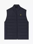 Lyle & Scott Kids' Wadded Gilet, Dark Navy