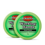 O'Keeffe's Working Hands 96g Jar 2 Pack - Hand Cream for Extremely Dry Cracke...