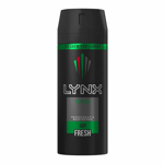 Lynx Africa Deodorant Deodrant Body Spray 48 Hour Fresh 150ml X 2