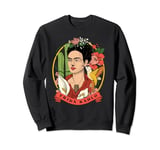 Frida Kahlo - Frida Khalo Cactus Frame Sweatshirt