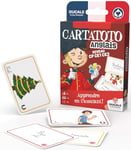 Ducale - Cartatoto Anglais - Jeu de Cartes éducatif - Apprendre à l'anglais en s'amusant - Niveau CP/CE1/CE2 - dès 5 Ans - Fabriqué en France