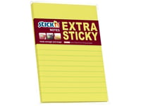 Notes Stick'n Extra Sticky Gul 150X101mm M/Linier 90Blade - (6 Stk.)