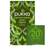 Pukka Te Supreme Matcha Green 20 tepåsar