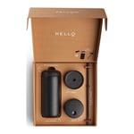 840228804857 Fellow Carter thermal mug set + 3 caps matte black 473 ml FELLOW