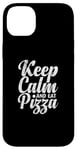 iPhone 14 Plus Keep Calm and eat Pizza Italian Case