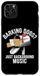 Coque pour iPhone 11 Pro Max Des chiens qui aboient ? Just Background Music Mail Carrier Postal Work