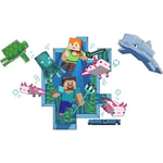 RMK5005GM Minecraft Giant Peel and Stick Väggdekal