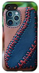 Coque pour iPhone SE (2020) / 7 / 8 Motif de couverture de téléphone rétro Baseball Stitch --ar 9:16