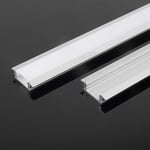 Monteringssats med Diffusor - LED-Strip, 2000x24,7x7mm.