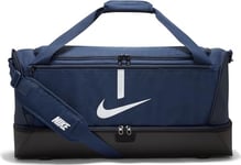 Nike Sac de Sport Rigide Soccer, Taille Grande, Midnight Navy/Noir/Blanc