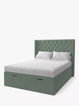 Koti Home Astley Upholstered Ottoman Storage Bed, King Size