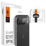 Spigen Google Pixel 9 Kameralinsskydd Glas.tR EZ Fit Optik 2-pack