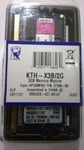 Kingston 2GB PC3-10600 1333MHz DDR3 SDRAM SODIMM ( 577605-001 KTH-X3B/2G ) NEW