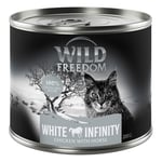 5 + 1 kaupan päälle! Wild Freedom 6 x 200 g - White Infinity - kana & hevonen