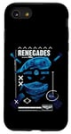 Coque pour iPhone SE (2020) / 7 / 8 Sniper Elite Renegades Faction Multijoueur Logo Bleu