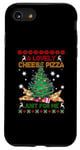 Coque pour iPhone SE (2020) / 7 / 8 Une jolie pizza au fromage Just For-Me Alone Home Christmas