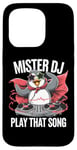 iPhone 15 Pro Funny Penguin DJ Mister DJ Play That Song Youth & Adults Case