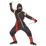 WIDMANN MILANO PARTY FASHION - Costume enfant Ninja, guerrier japonais, combattant, costumes de carnaval