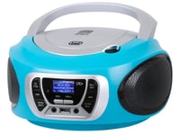 Trevi CMP 510 DAB TURQUOISE kannettava CD-soitin, jossa on radio