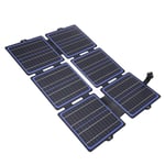 (30W 12V/5V ETFE Folding Solar Panel Charger Waterproof Mobile Phone Solar P