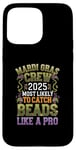 iPhone 15 Pro Max Mardi Gras 2025 Most Likely To Catch Beads Like a Pro Case