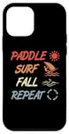 Coque pour iPhone 12 mini Paddle Surf Fall Repeat Windsurfing Instructor Sailboarding