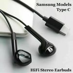 Samsung Type C Headphones Earphones Earbuds For S23 S22 Ultra S21 FE S20 Ultra