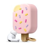 Elago AirPods Icecream Hang Case (AirPods Pro) - Vaaleanpunainen