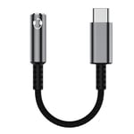 1X(USB Type C to 3.5mm Earphone Jack Digital Audio Adapter Converter USB C9130