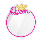 LED Neon Spegel Belysning med dimmer - Queen