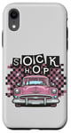 Coque pour iPhone XR Chaussette de voiture vintage Hop