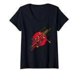 Batman Unlimited Red Robin T-Shirt avec Col en V