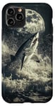 Coque pour iPhone 11 Pro Shark Sea Ocean Shark Art Ocean Beach vibes