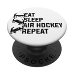 Eat Sleep Air Hockey Repeat - Air Hockey PopSockets PopGrip Interchangeable