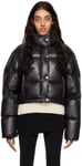 Axel Arigato Enigma Jacket Cropper Down Black Medium Puffer 