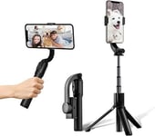 Gimbal with Wireless Remote, Mobile Phone Stand Compatible with Andriod & iPhone