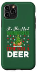 Coque pour iPhone 11 Pro C'est le plus beau moment pour un cerf ! - Noël