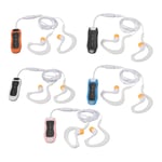 MP3 Player IPX8 Waterproof Rechargeable USB2.0 Music Player With Waterproof Earp